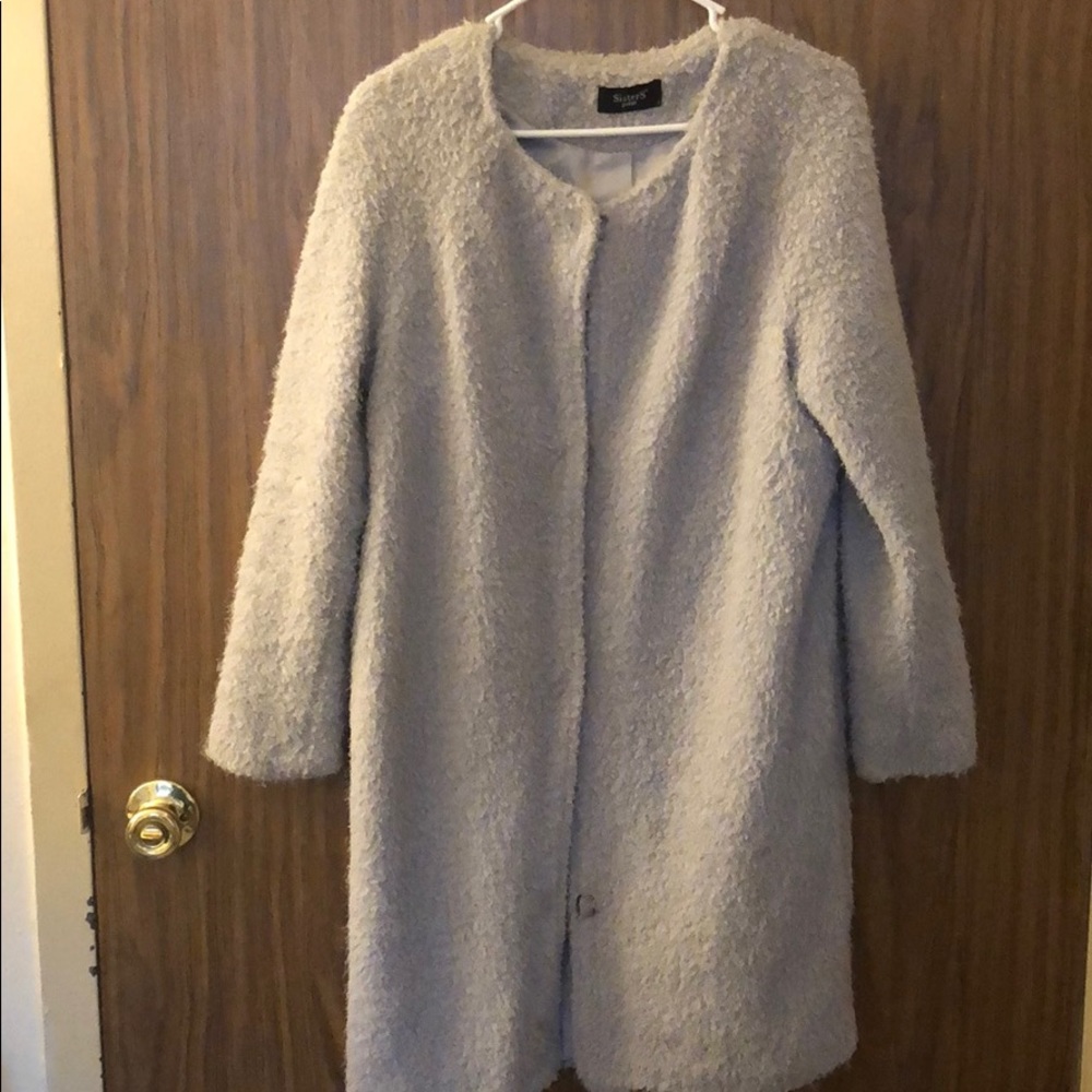 Fuzzy light jacket